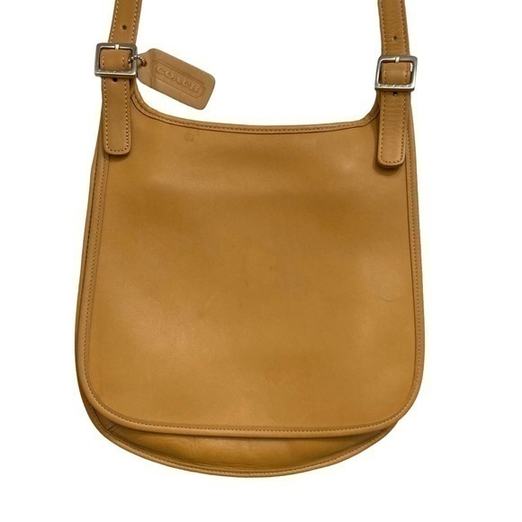 Coach vintage slim hippie bag tan leather 9135 Costa Rica - Picture 1 of 13